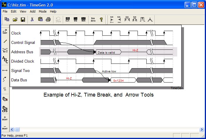 timing diagram waveform 2